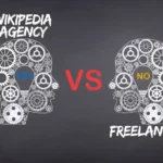 Wikipedia Agency vs. Freelancer image