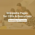 wikipedia pages for ceo