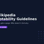 wikipedia notability guidelines featured image