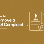 how to remove a bbb complaint